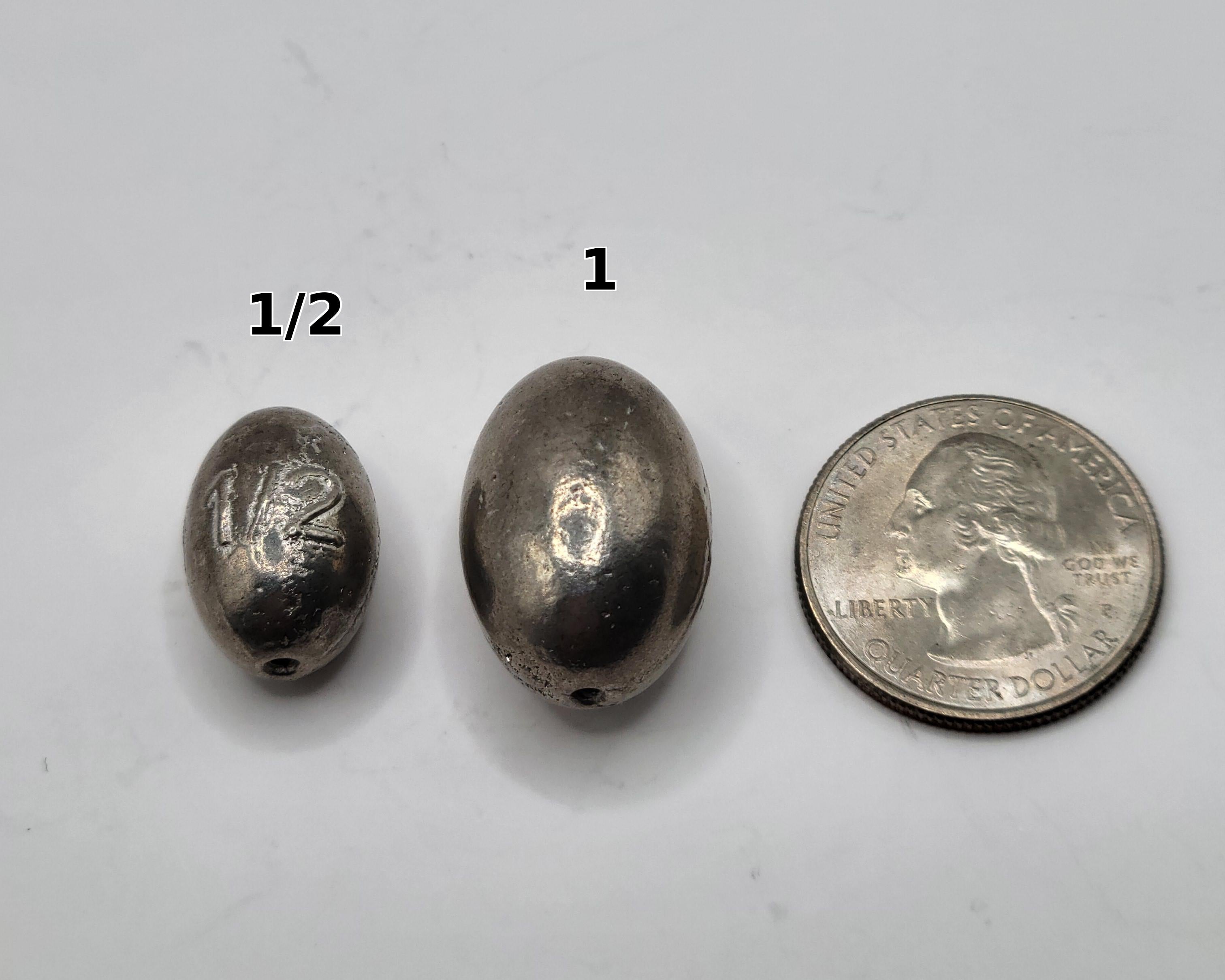 Bismuth Egg Weight